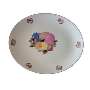 Vintage 30s Country Gentleman by Cavitt Shaw WS George Large Serving Platter